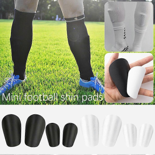 (black, S) Mini parastinchi da calcio leggeri 2