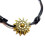 Gold Plated Anklet with Sun Design 5