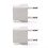 Aceovo European Adapter Black 5-Pack 7