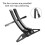 (Black) Bicycle Storage Rack for Front Rear Wheel Parking Floor Stand Black 4