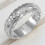 WEANT Women's 14k Gold Engraved Flower Ring 2