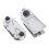 (White) Skateboard Spring Bridge Bracket Surf Rail Adapter Truck Black 4