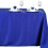 Rektagulert duk i polyester, 137 x 237 cm, kongeblå 1