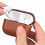 AirPods Pro case brown leather protective cover 2