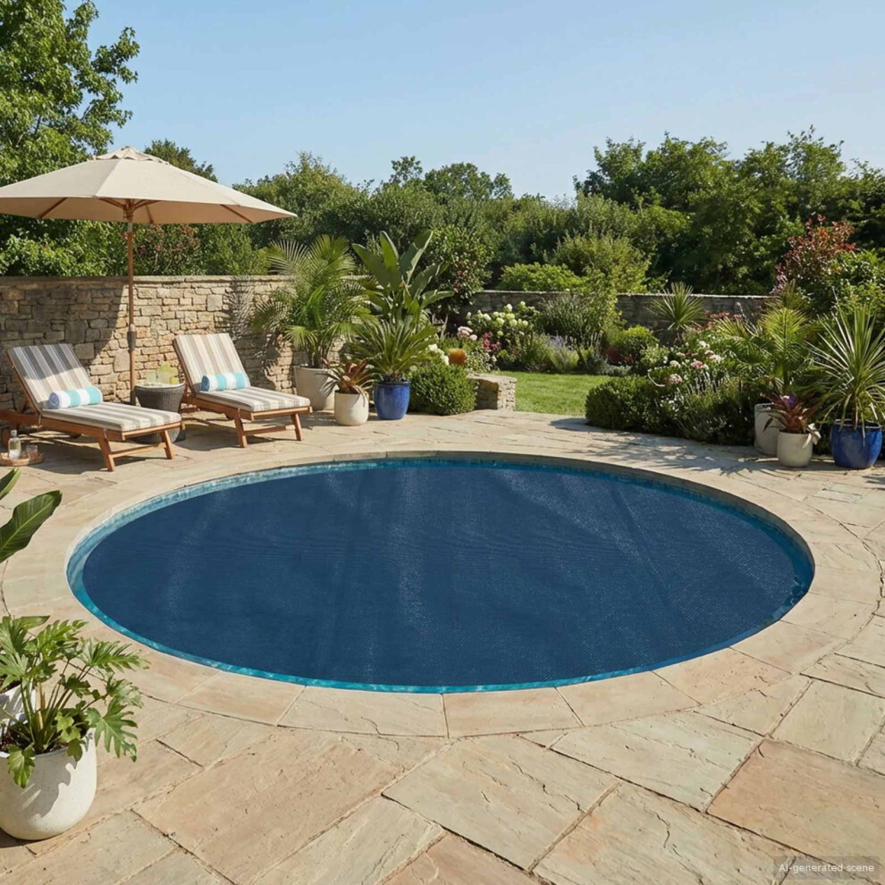Vidaxl Solar Pool Cover Heavy Quality Ø 527 Cm 200 Μm Round Pe