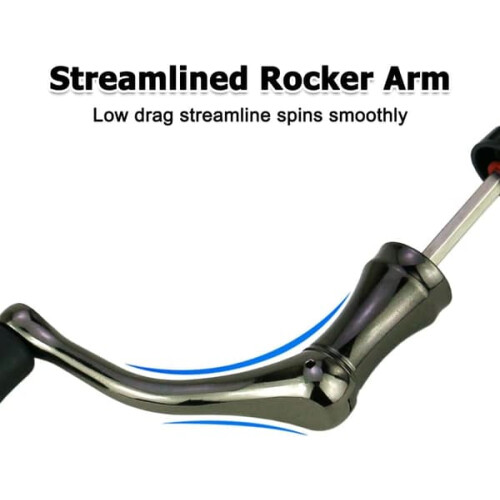 Fishing Spinning Reel Handle Full Metal 2pcs 2
