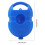 (blue) Blue Tennis Trainer Rebounder with String Ball Self-Practice Tool 3