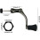 Fishing Spinning Reel Handle Full Metal 2pcs 4