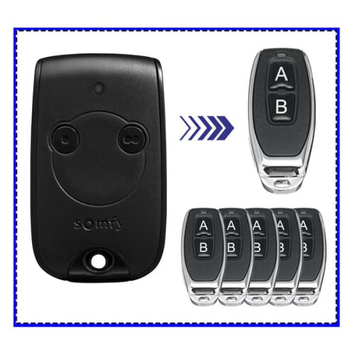 NS 2-channel RTS remote control 433.92 MHz 2