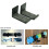 (L) Wall Mounted Snowboard Rack Easy Install Ski Display Rack 4