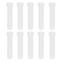 Kunststoff-T-Stift-Formzubehör Weiß 20 Stück