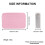 (Gray) Multipurpose Silicone Storage Bag Zippered Strap for Beach Phone & Small Item Soft Case 3