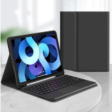 Custodia con tastiera viola e touchpad per Galaxy Tab S6Lite