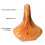 (Handlebar Cover) Cowhide Leather Retro Vintage Waterproof Three Spring Bicycle Saddle 3