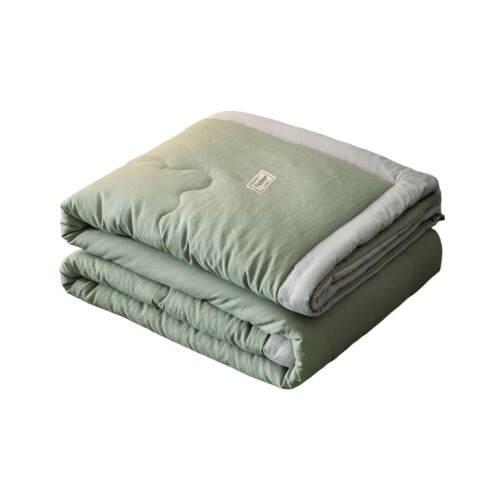 Couvre-lit en microfibre Witspace, couleur unie, pour lit simple ou double.