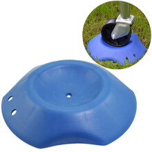 Portable wheel chocks PP plastic blue 2-pack