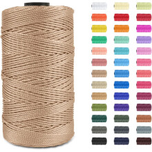 Macrame cord polypropylene 1.5mm 656ft 1 piece