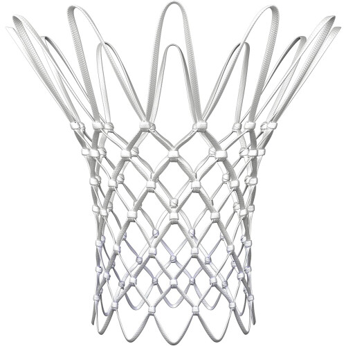 Basketball Net Nylon Polyester White 1