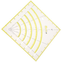 OUNONA Patchwork-Quiltlineal, Acryl, 6 x 24 Zoll
