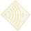 OUNONA patchwork quiltliniaal van acryl, 6x24 inch 1