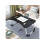 Laptop stand black adjustable height 6