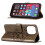iPhone 14 Pro Max case butterfly print grey 4