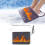 Scaldapiedi USB in morbido peluche micro visone (1 pezzo) 1