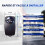 Flo2r-s 433.92 MHz 2-button garage door remote control (2 3