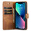 DG.MING iPhone 15 magnetic 2-in-1 case brown 2