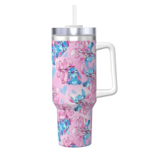 Stitch Personalized 40oz rozsdamentes acél termosz