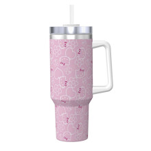 Hello Kitty személyre szabott, 40 oz-os rozsdamentes acél pohár