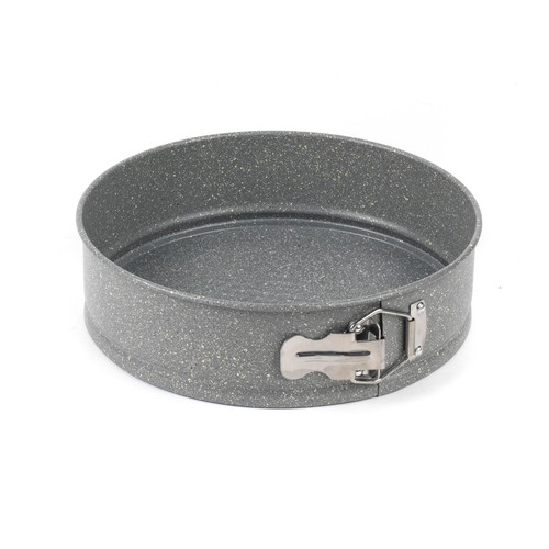 Salter Salter Spring Form Cake Tin Round Baking Pan 24 cm Non-Stick Marblestone Grey 1