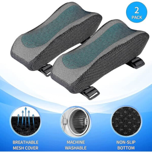 Ergonomic Armrest Pads for Office Chair 2 pcs 2
