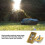 Titanium Blade for Worx Landroid Gold 30 Pack 7