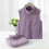 Fleece Vest for Kids 1-15 Years Sleeveless Solid Outerwear 4