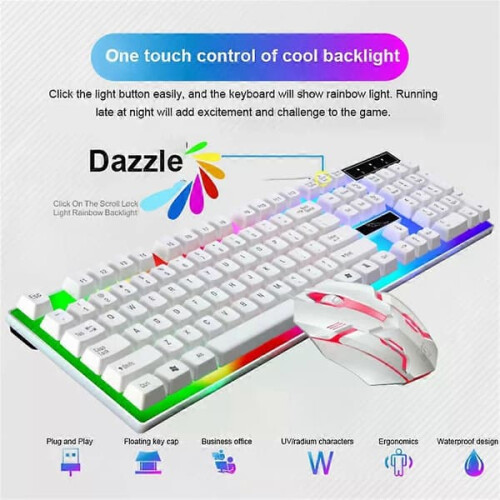 Redragon K552 RGB Mechanical Keyboard and Mouse Combo 60% 2