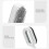 Self-Cleaning Hairbrush for Tangles and Knots White 7