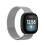 Milanese Loop Bracelet for Fitbit Versa 3 and Sense - Silver 5