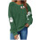Women's ghost print Halloween sweatshirt crewneck 1