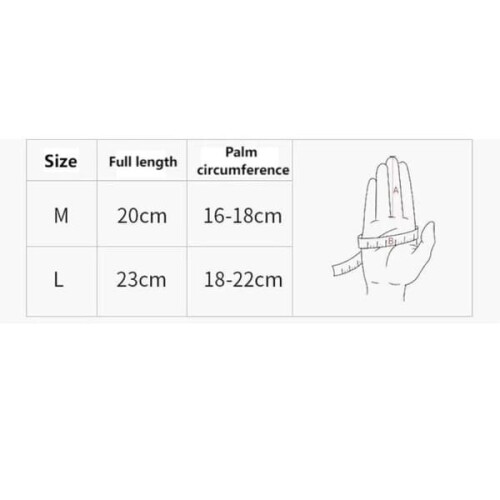 Ice Silk Anti-UV Gloves Pink L 1