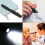 LED tactical penlight aluminum AAA 2-pack 5