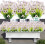 Purple Artificial Flowers UV-Resistant 10 Bundles 1