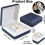 Ring jewelry box PU leather portable small storage 2