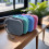 Waterproof silicone wallet coin purse with zipper light grey 4
