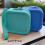 Waterproof silicone wallet coin purse with zipper light grey 6