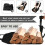 Firewood Bag Canvas Waterproof Black 1 Pack 3