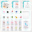 Employee Appreciation Note Cards Bulk Set Animal and 7