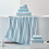 Ensemble de serviettes de bain douces et absorbantes 3 pièces 6