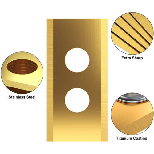 Titanium Blade for Worx Landroid Gold 30 Pack 2