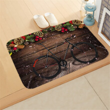 Cyber Monday Angebote 2024: Viflosae Weihnachts-Fußmatte 40x60cm, saugfähige Fußmatte für Wohnzimmer, Küche, Innendekoration